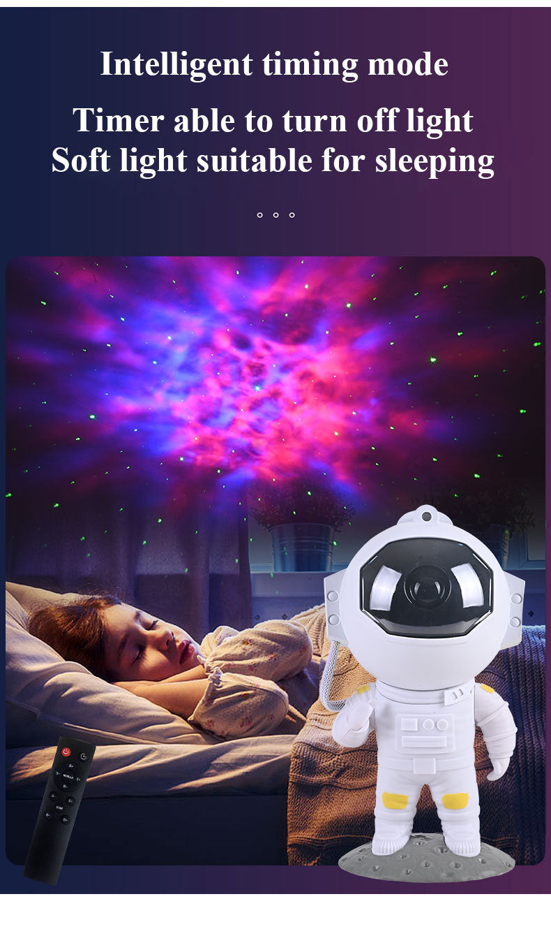AstroGlow™ Astronaut Galaxy Projector