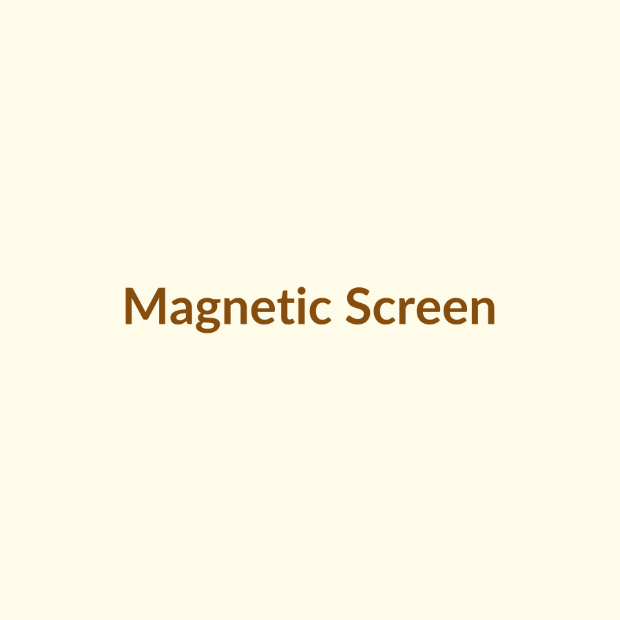 Magnetic Screen Door