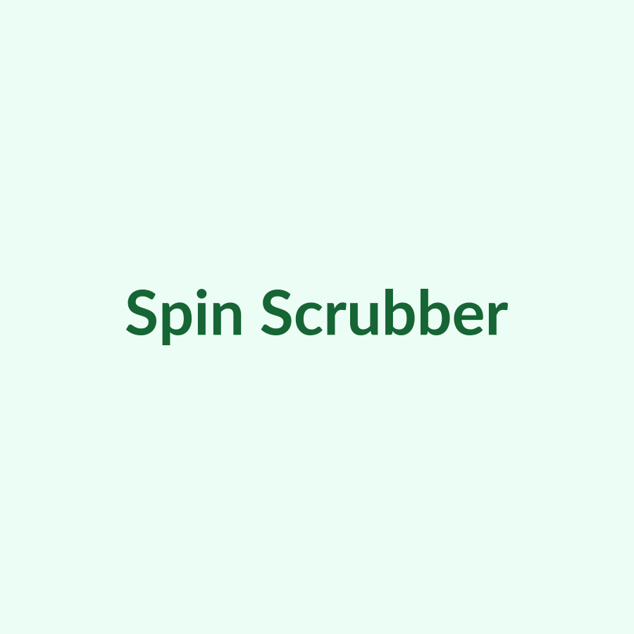 Electric Spin Scrubber