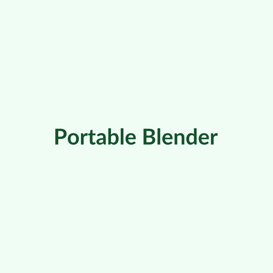 Portable Blender Bottle